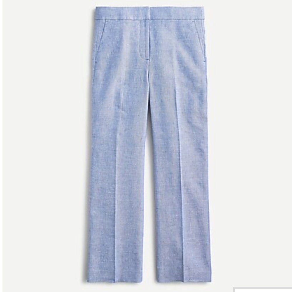 J CREW Baby Blue Crop Pant